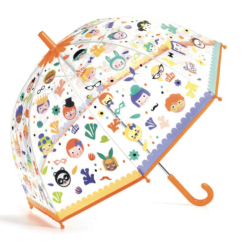 DJECO - Colour Change Child Umbrella - Faces